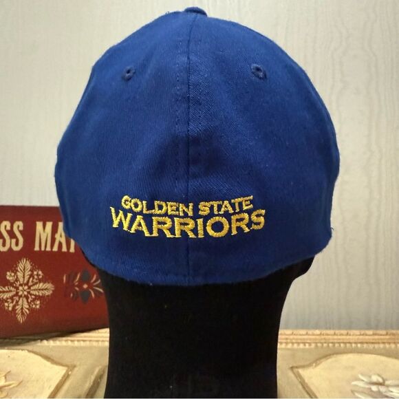 New Era Golden State Warriors Fitted Cap Hat Blue Sz M-L - Picture 6 of 13